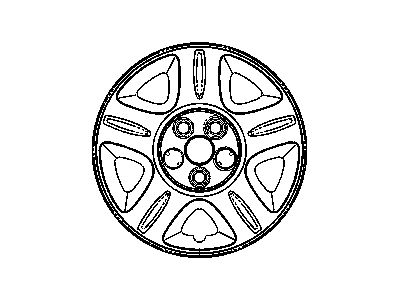 2004 Dodge Intrepid Wheel Cover - TW10PAKAA
