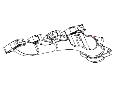 Ram 4893103AE MANIFOLD Exhaust