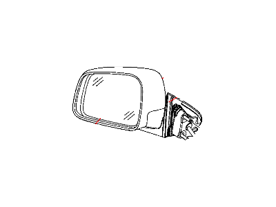 2022 Dodge Durango Car Mirror - 5SH46JRMAG