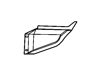 Dodge 4848901AA MOLDING A PILLAR