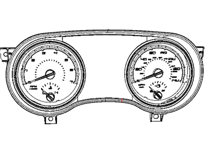 Chrysler 300 Instrument Cluster - 56054725AC