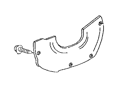 Dodge 52117501AB COVER Transmission Dust