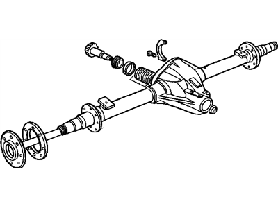 Dodge 4856081AB HOUSING Rear Axle