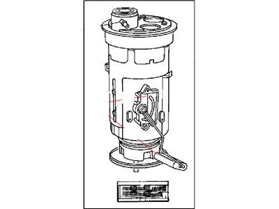 Dodge Ram 3500 Fuel Level Sensor - 5104697AA