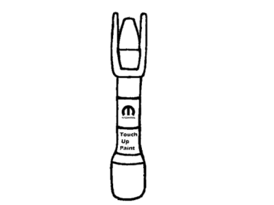Ram 68072970AA PAINT Touch Up Brush