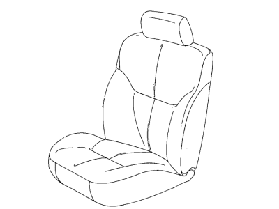2004 Chrysler Sebring Seat Cushion - YB601P7AA