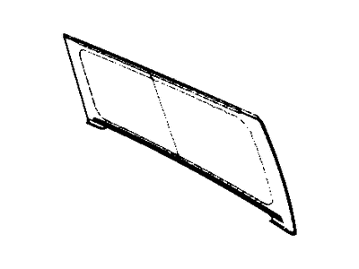 Jeep 5VN05SX9AF WINDOW Tailgate