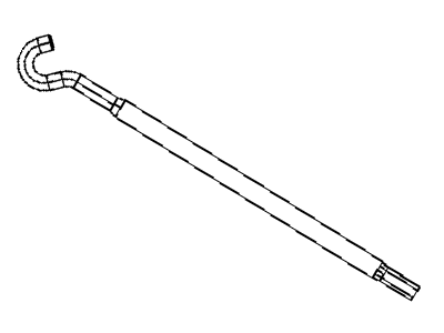 Jeep 52124171AA EXTENSION Jack Handle