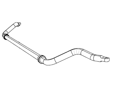 Mopar 5181444AA Stabilizer Bar, Front