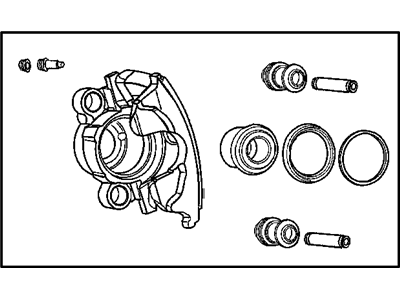 2007 Jeep Liberty Brake Caliper - R5179731AA