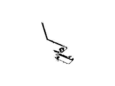 Chrysler 4616248 CLIP Parking Brake Cable