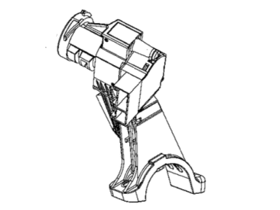 Jeep Renegade Ignition Switch - 68348584AA