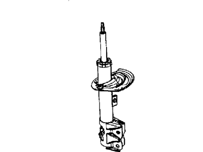 Mopar 5105174AF Strut Front Suspension