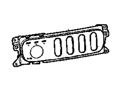 Dodge 56049685AB BEZEL Accessory Switch