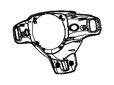Ram 1YG09DX9AA COVER Steering Wheel Back