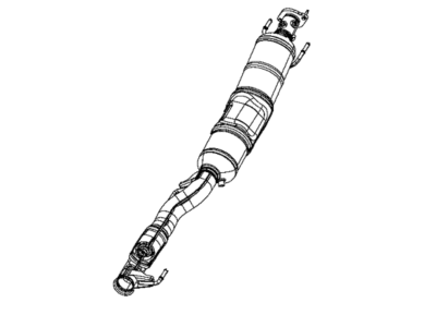 2019 Jeep Wrangler Catalytic Converter - 68299539AD