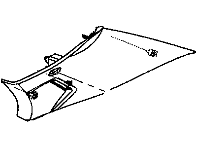 Chrysler UM28BD1AC MOLDING C Pillar