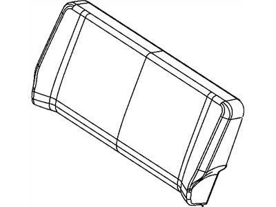 Dodge 1HW131D5AA SEAT BACK Rear