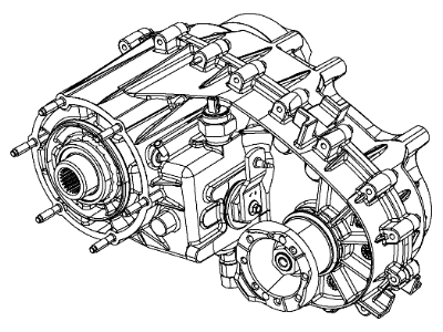 Jeep 52853311AE TRANSFER CASE NP241