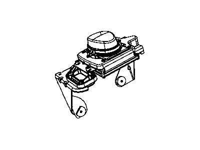 Chrysler 56038888AH SENSOR AND BRACKET Adaptive Speed Control Module