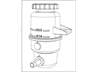 Mopar 68068967AC Power Steering Pump Reservoir