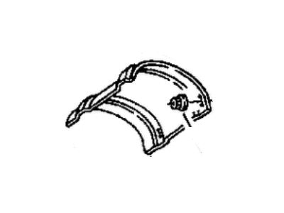 Chrysler Cirrus Exhaust Heat Shield - 4696287