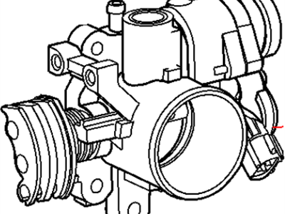 Chrysler PT Cruiser Throttle Body - 4891442AA