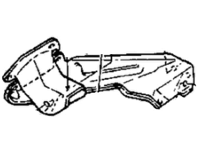 Mopar 4348555 Mount Bracket