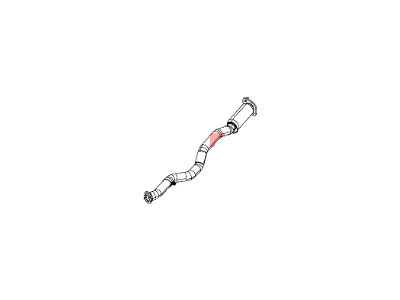 Mopar 68105882AC Pipe Exhaust Front