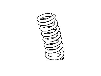 2010 Dodge Challenger Coil Springs - 4895325AD