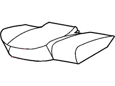 Jeep WK621DBAA COVER Rear Seat Cushion 60%