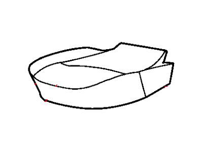 Jeep WK631DBAA COVER Rear Seat Cushion 40%