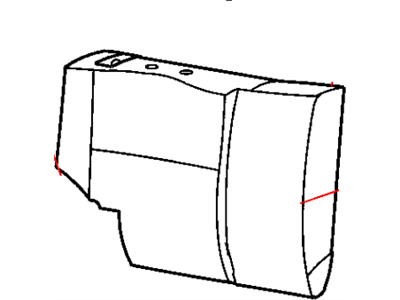Jeep XU041DBAA COVER Rear Seat Back 60%