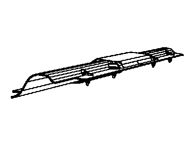 Jeep 55056732AB SEAL Radiator