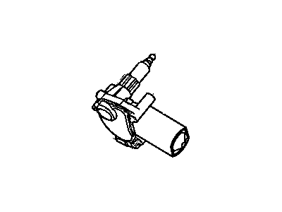 Chrysler 4857931AC MOTOR Liftgate Wiper