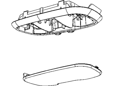 Jeep Compass Dome Light - 1CJ11DW1AA