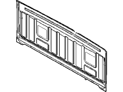 Dodge 55277281AA PANEL Cab Back