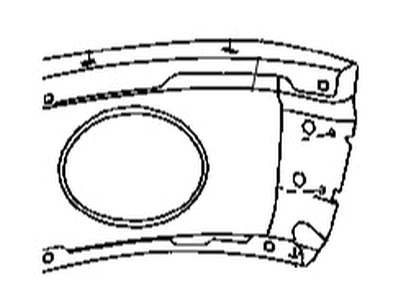 Dodge 55077208AA BRACKET Front Bumper Side