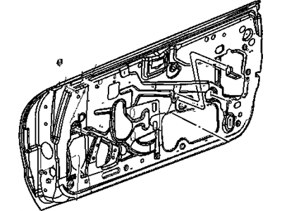 Chrysler 4658458AD PANEL Door Outer