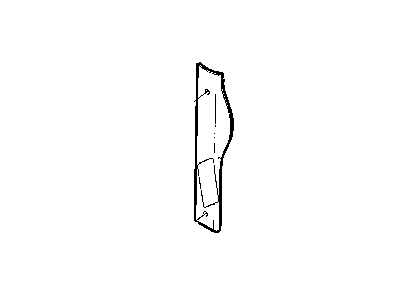 Dodge 5FA25XDVAE MOLDING B Pillar