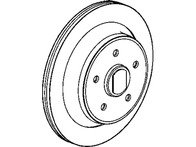 Dodge 52009968AA ROTOR Brake