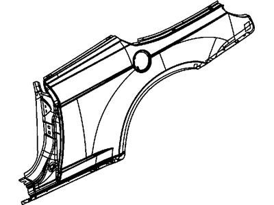 Chrysler 5115132AI PANEL Quarter