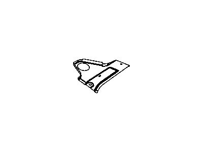 Dodge 5178204AA COVER Rail Rear