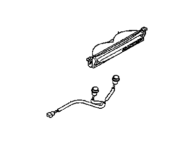 Chrysler MR221846 LAMP High Mounted Stop