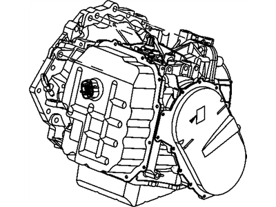 Chrysler 68100335AA TRANSMISSION PACKAGE With Torque Converter