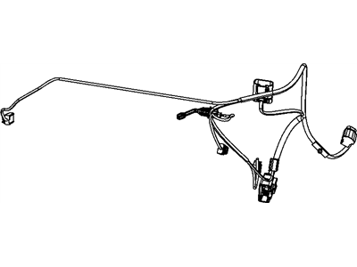 Ram 68127808AA WIRING A/C and HEATER Front
