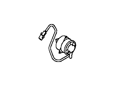 Dodge MB924138 MOTOR Radiator Fan