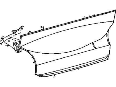 Chrysler YA82XDVAA CARPET Rear Bulkhead