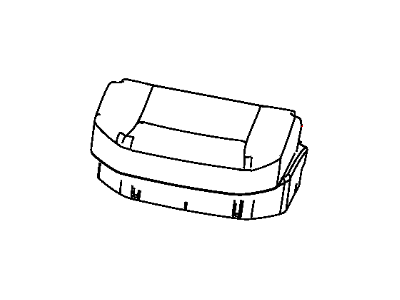 Ram 5LD17JERAA COVER Rear Seat Cushion Left