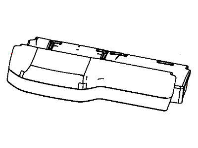 Ram 5LD18JERAA COVER Rear Seat Cushion Right